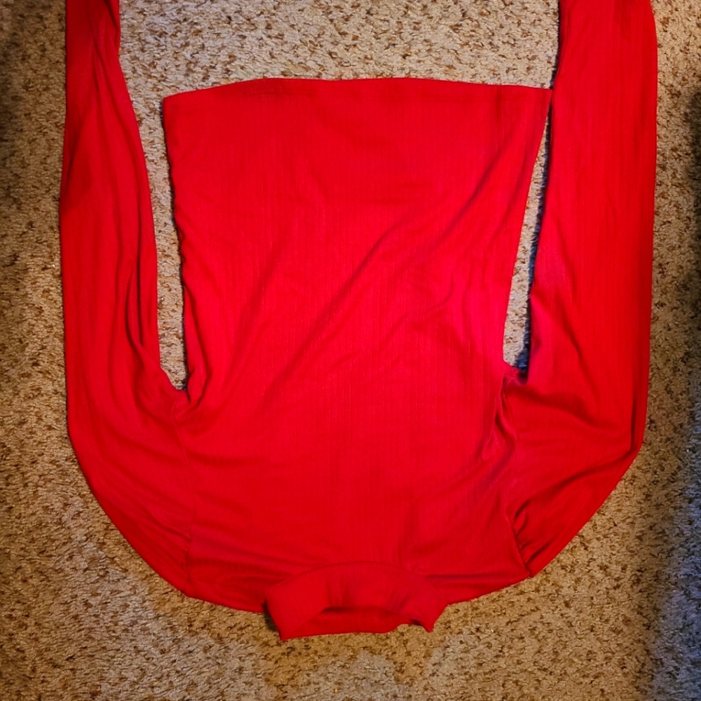 Eye candy size L turtle neck red